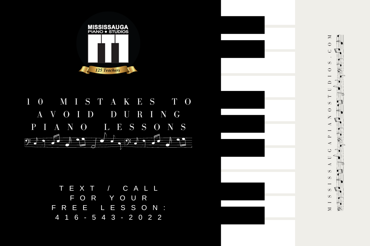 10 Mistakes to Avoid During Piano Lessons